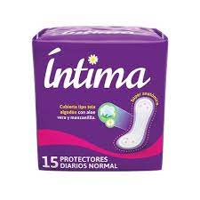 PROTECTORES DIARIOS INTIMA X15