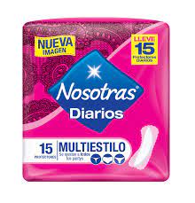 PROTECTORES DIARIOS MULTIESTILO NOSOTRAS X15