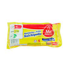 SALCHICHA DE POLLO LINEA DIARIA 100GR MR POLLO