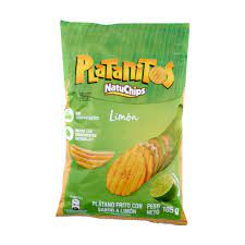 PLATANITOS NATUCHIPS LIMON 49GR