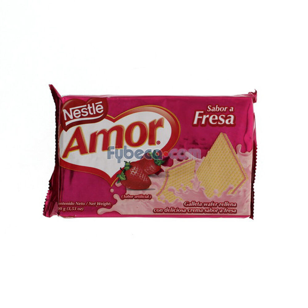 GALLETA AMOR FRESA 100GR NESTLE