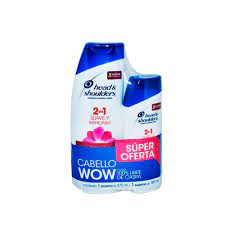SHAMPOO H&amp;S SUAVE Y MANEJABLE 375ML +180ML
