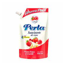SUAVIZANTE PERLA FRUTOS ROJOS 400ML