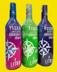 VODKA BARBADOS BLUEBERRY 1LITRO