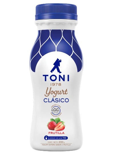 YOGURT TONI BEBIBLE FRUTILLA CLASICO 190ML