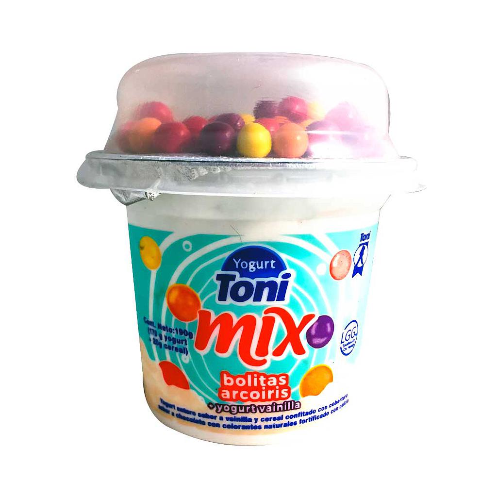 YOGURT TONI MIX VAIN BOLITAS 190GR
