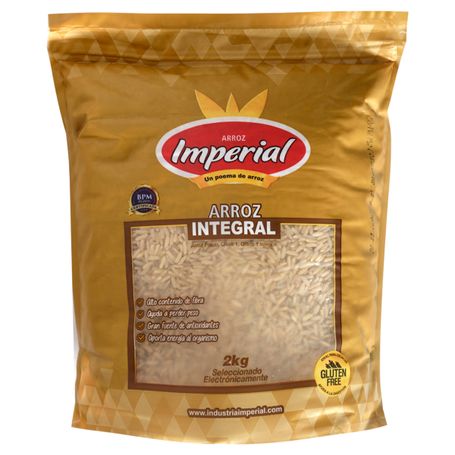 ARROZ IMPERIAL INTEGRAL X2KG