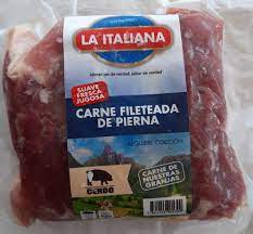 CARNE FILETEADA DE PIERNA DE RES LA ITALIANA 400GR