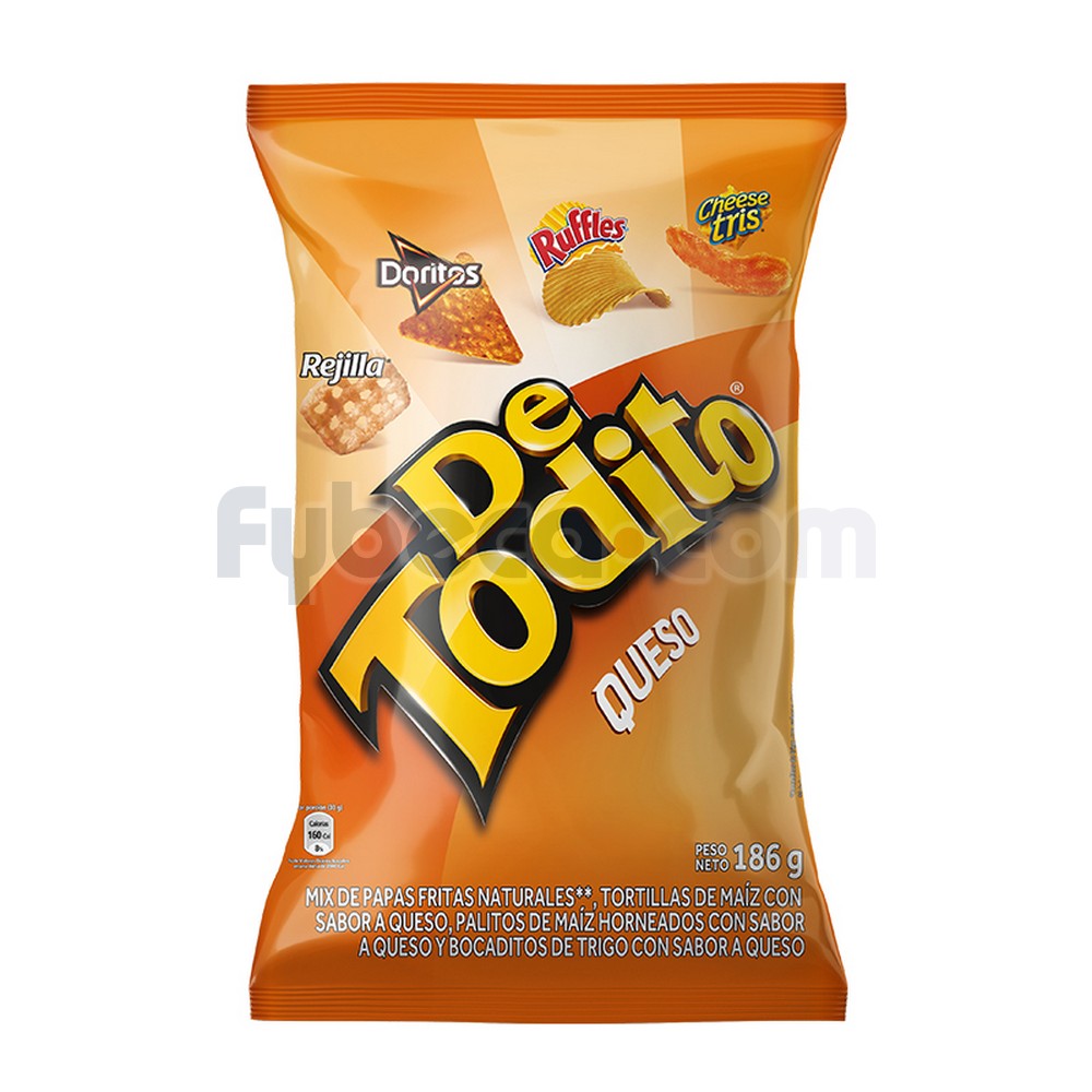 DE TODITO QUESO 186GR