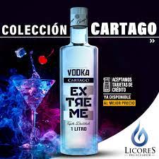 VODKA CARTAGO EXTREME 1 LITRO