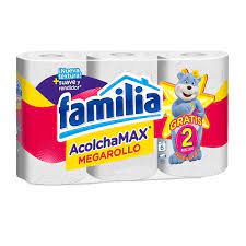 PAPEL HIGIENICO FAMILIA ACOLCHAMAX MEGAROLLO X6 