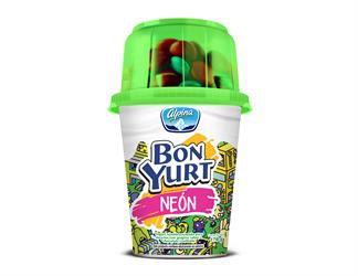 BONYURT CON CEREAL NEON 170GR
