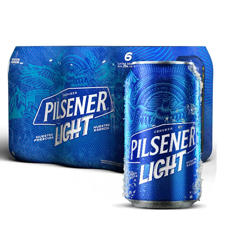 COMBO CERVEZA PILSENER LIGHT LATA 355ML SIXPACK