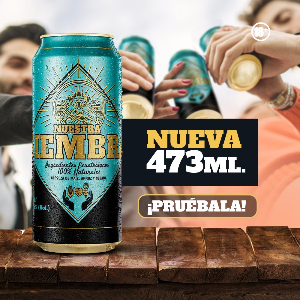 CERVEZA SIEMBRA LATA 473ML X1