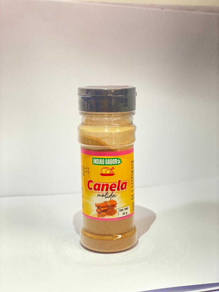 CANELA MOLIDA INDIAS FRASCO 40GR