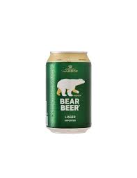 CERVEZA BEAR BEER LATA 330ML X1