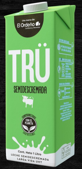 LECHE TRU SEMIDESCREMADA CARTON 1LITRO