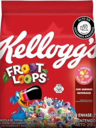 CEREAL KELLOGGS FROOT LOOPS PRADA 210GR