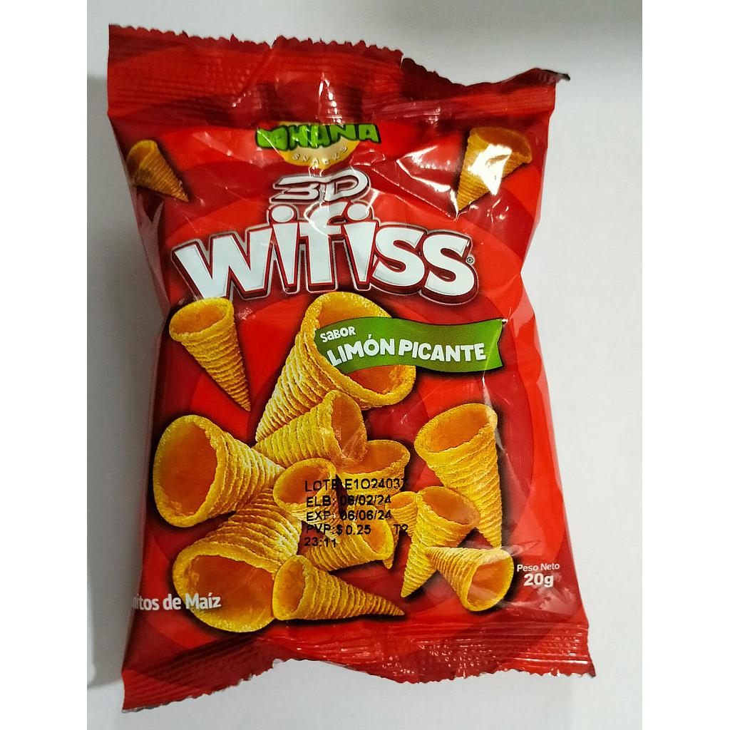 SNACK WIFISS SABOR LIMON PICANTE OHANA 20GR