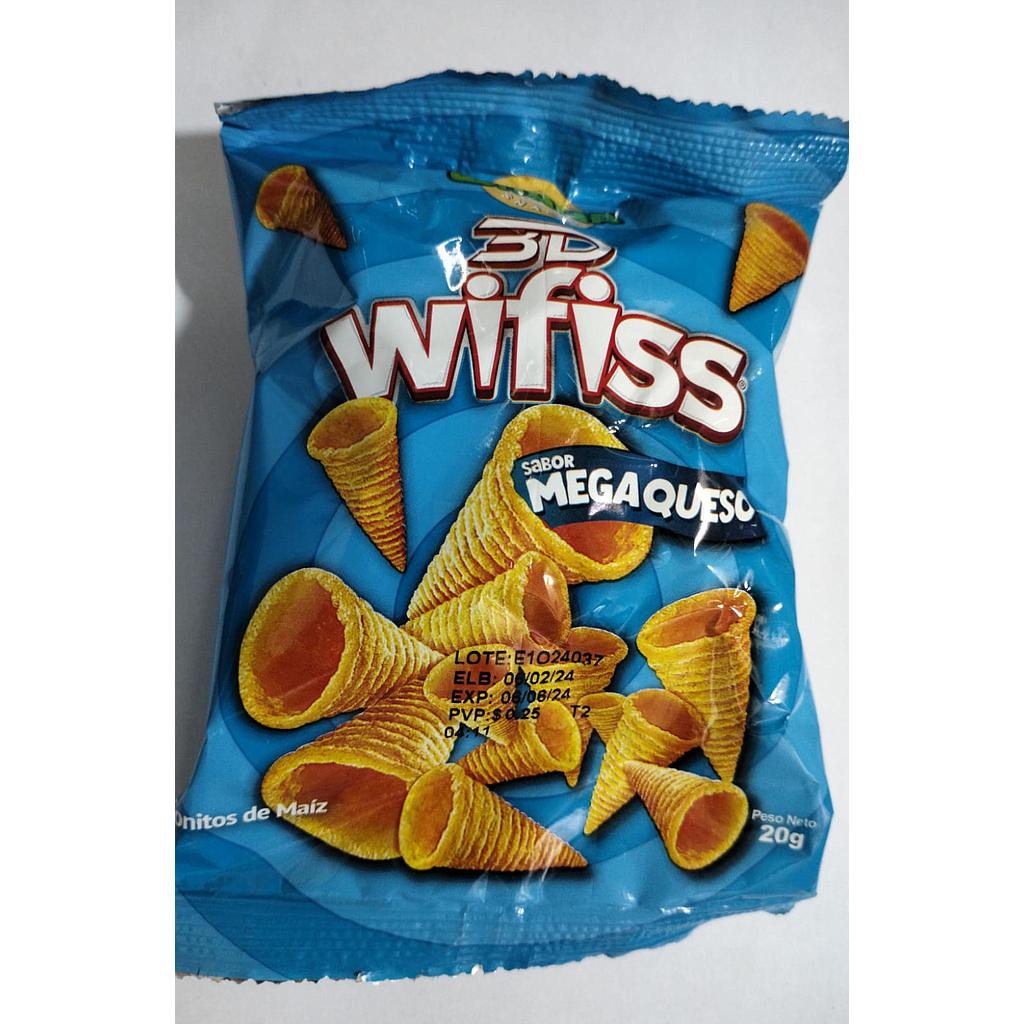 SNACK WIFISS MEGAQUESO OHANA 20GR