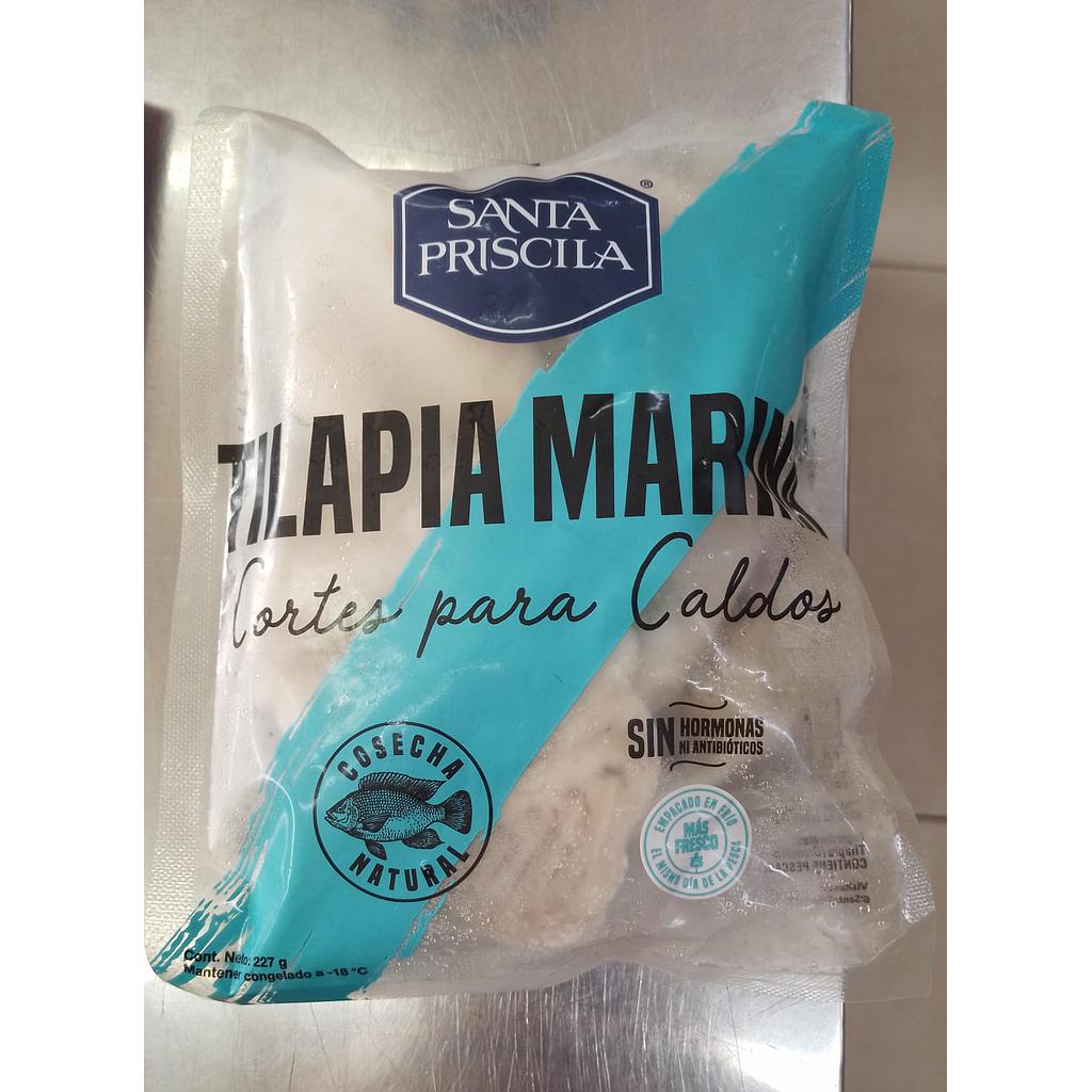 TILAPIA CORTES PARA CALDOS SANTA PRISCILA 227GR