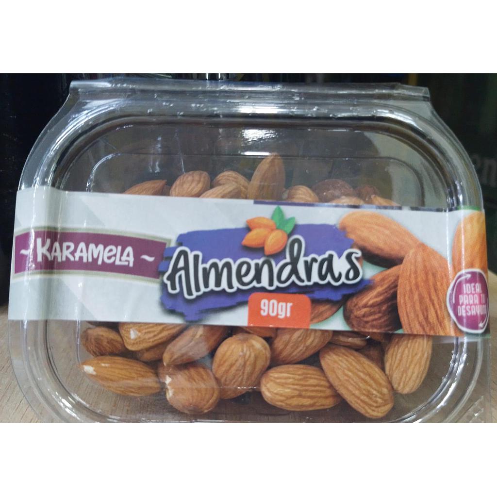 ALMENDRA TARRINA KARAMELA 90GR