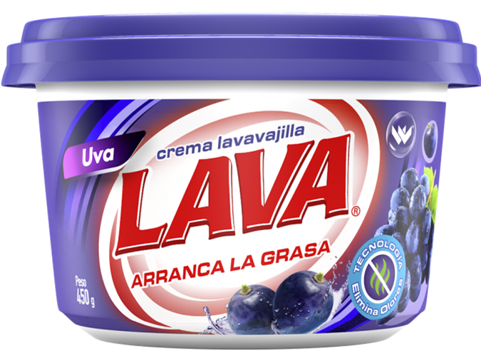 LAVA CREMA UVA 450GR