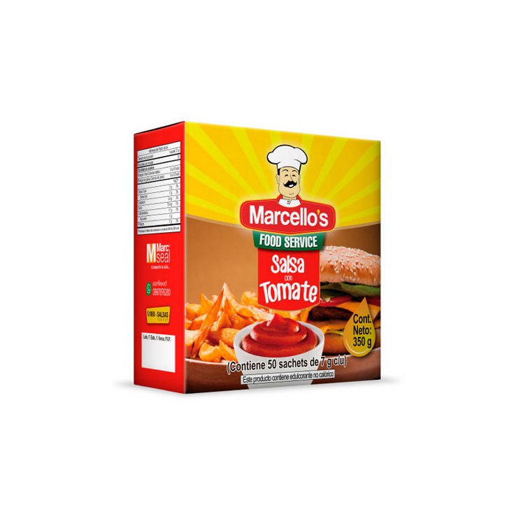 ADEREZO DE SALSA CON TOMATE MARCELLOS 3.5KG
