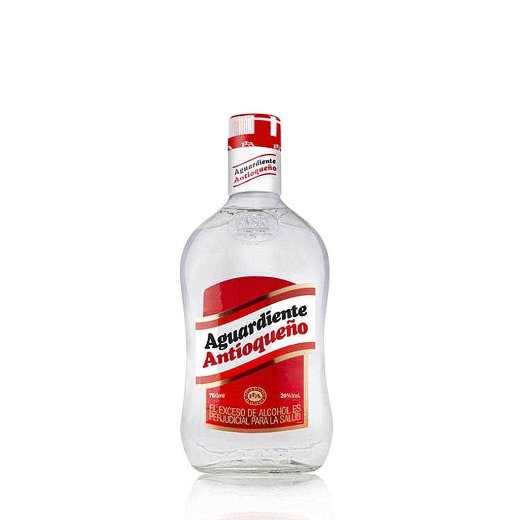 AGUARDIENTE ANTIOQUEÑO TAPA ROJO 750ML