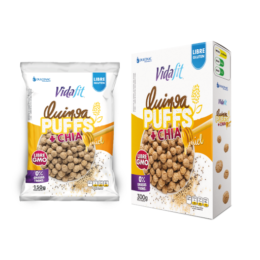 CEREAL CROKITOS VIDAFIT QUINOA Y CHIA 150GR