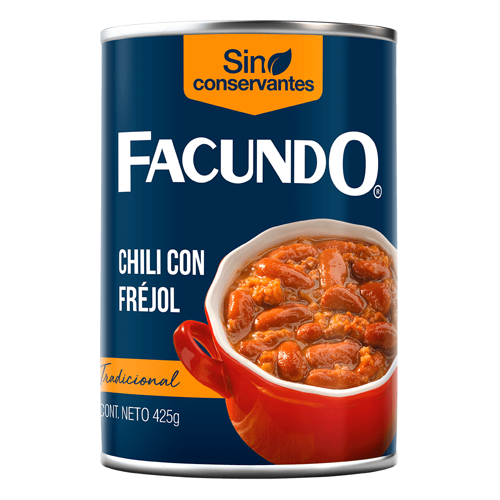 CHILI CON FREJOL FACUNDO 425GR