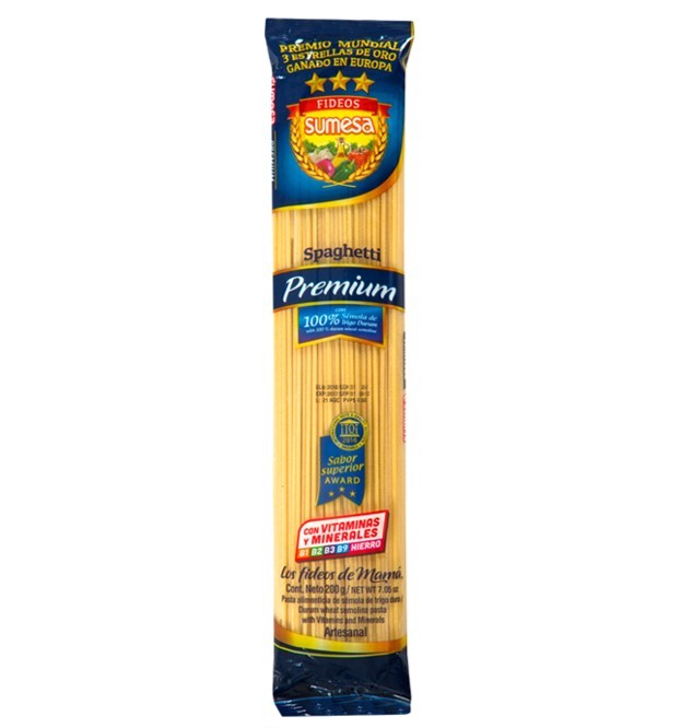 FIDEO SUMESA SPAGHETTI 200GR