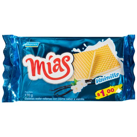 GALLETA MIAS VAINILLA 170GR