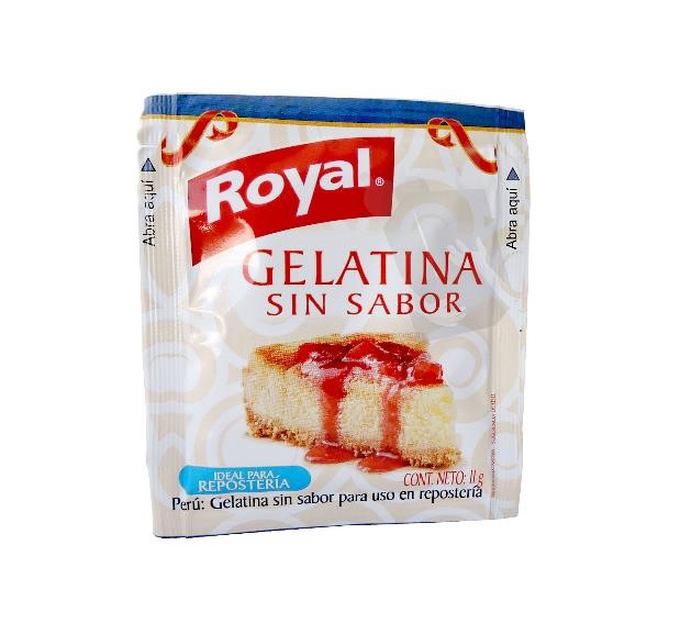 GELATINA ROYAL SIN SABOR 11GR