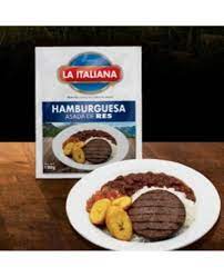 HAMBURGUESA LA ITALIANA ASADA DE RES 120GR