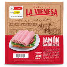 JAMON SANDUCHERO LA VIENESA 450GR