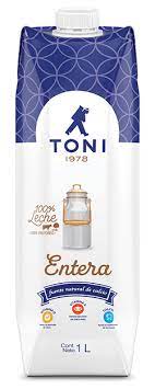 LECHE TONI CARTON ENTERA 1 LITRO