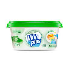 LAVAVAJILLA CREMA WINPLUS ALOE 250GR DUOPACK 