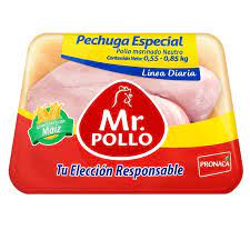 PECHUGA ESPECIAL SIN PIEL MR POLLO EN BANDEJA 900-1500GR