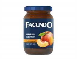 MERMELADA FACUNDO FRASCO DURAZNO 300GR