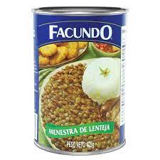 MENESTRA DE LENTEJA FACUNDO 425GR