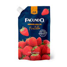 MERMELADA FACUNDO DOYPACK FRUTILLA 250GR