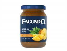 MERMELADA FACUNDO FRASCO PIÑA 300GR