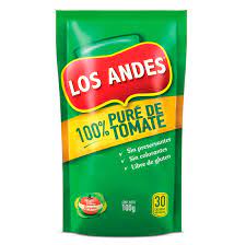 PURE DE TOMATE LOS ANDES DOYPACK 100GR