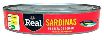 SARDINA REAL TOMATE OVAL 425GR