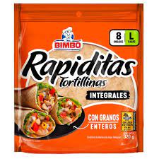 TORTILLINAS BIMBO INTEGRAL 320GR