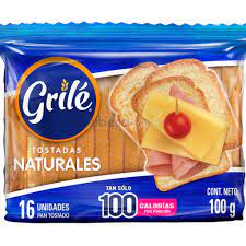 TOSTADAS GRILE NATURALES X 100GR