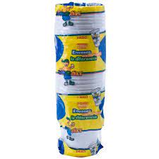 VASO VACAN PLASTICO 12OZ CON TAPA X50