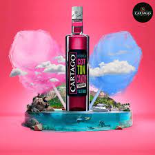 VODKA COTTON CARTAGO CANDY 1 LITRO