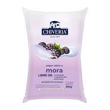 YOGURT CHIVERIA FUNDA MORA 900ML